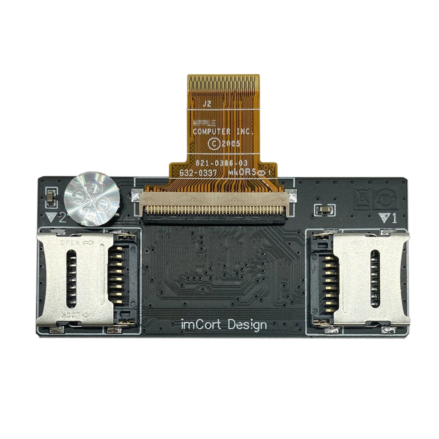 Adattatore scheda Micro SD TF doppio iFlash per iPod Classic Video SSD Sostituzione MK8022GAA HS12YHA HS081HA MK1634GAL MK1231GAL HDD IPC
