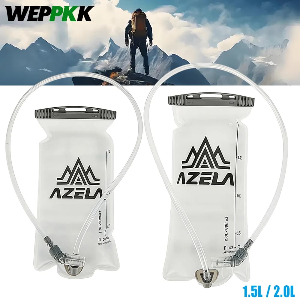1 pcs 1.5l/2l hydration bladder, water bladder for hiking backpack, leak proof water tank for camping cycling race