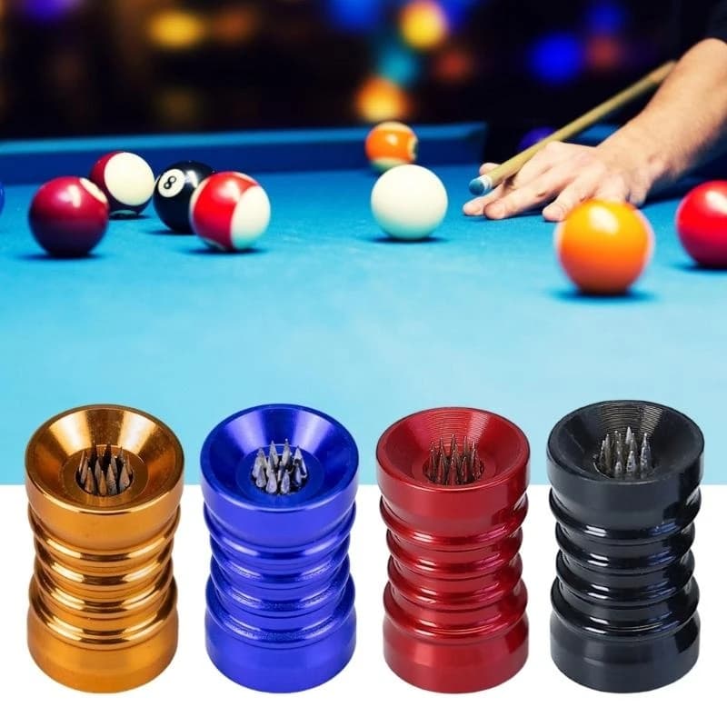 Snooker Biliardo Pool Cue Tip Shaper Biliardo Cue Tip Riparazione Shaper Sostituzione Pool Cue Tip Correttore Facile da usare