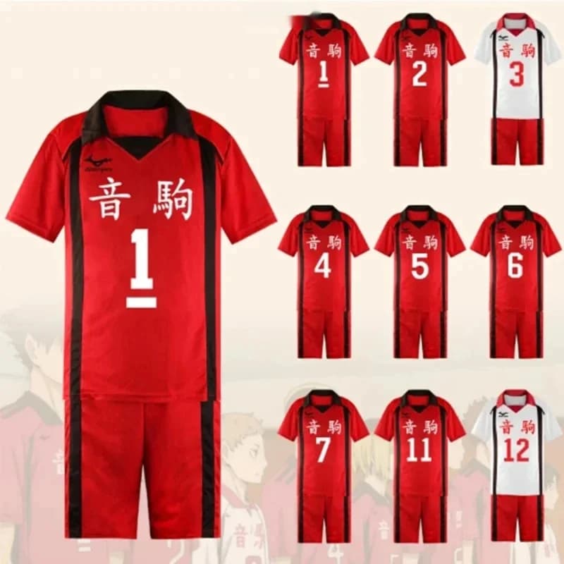 Premium Outfit Anime Haikyuu Cosplay Costume Karasuno High School Volleyball Club Hinata Shyouyou Sportswear Jersey Uni