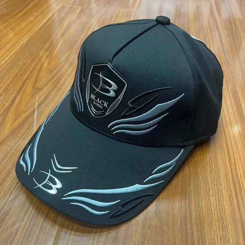 Gamakatsu Berretto da pesca impermeabile Cappello da pesca in cotone traspirante per esterni Berretto da baseball con lettera estiva Berretto con visiera per pesca alla carpa