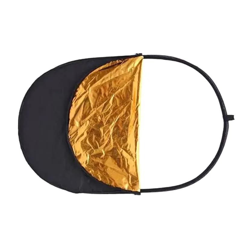 M01K Riflettore fotografico 5 in 1 per accessori fotografici, diffusore, kit per studio fotografico 90×120 cm