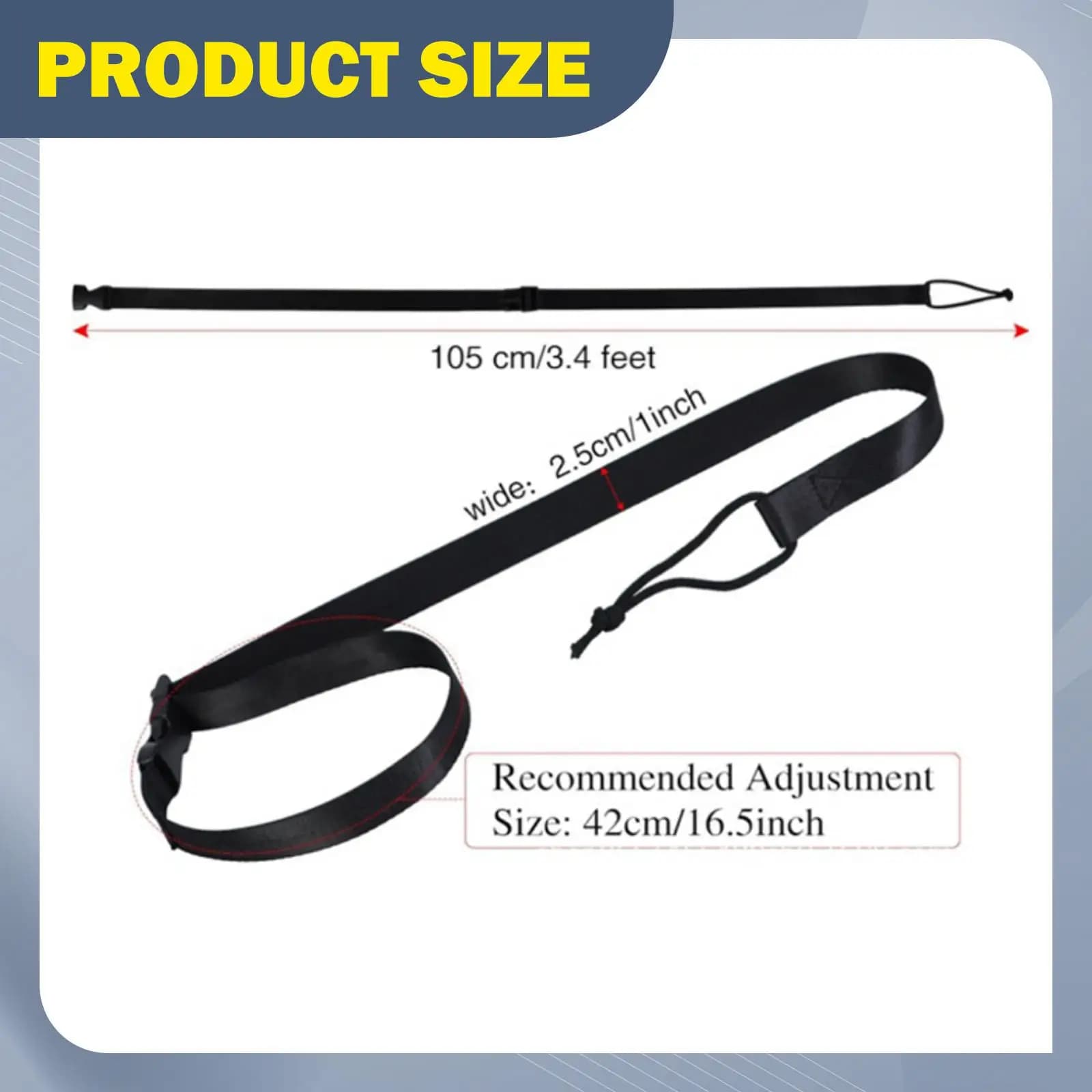 Snowboard Leash Adjustable Cord Snowboarders Outside Men Women Binding Strap