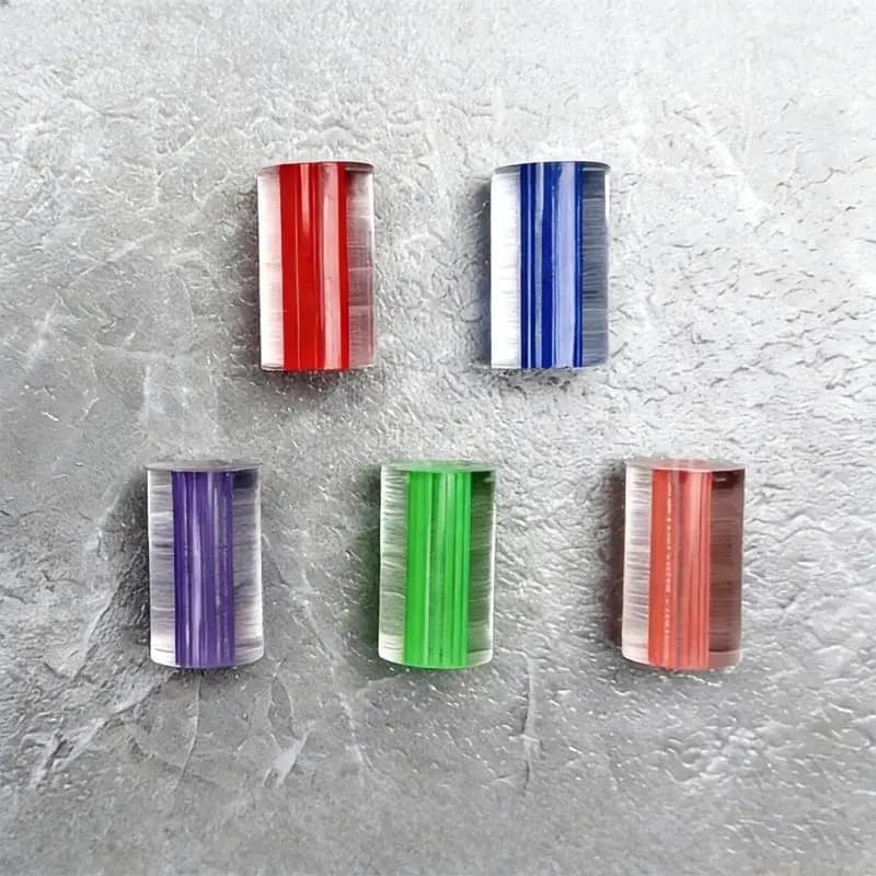 U2JB 4Pcs Acrylic Pool Cue Ferrule Replacement Part Professional Billiard Accessories