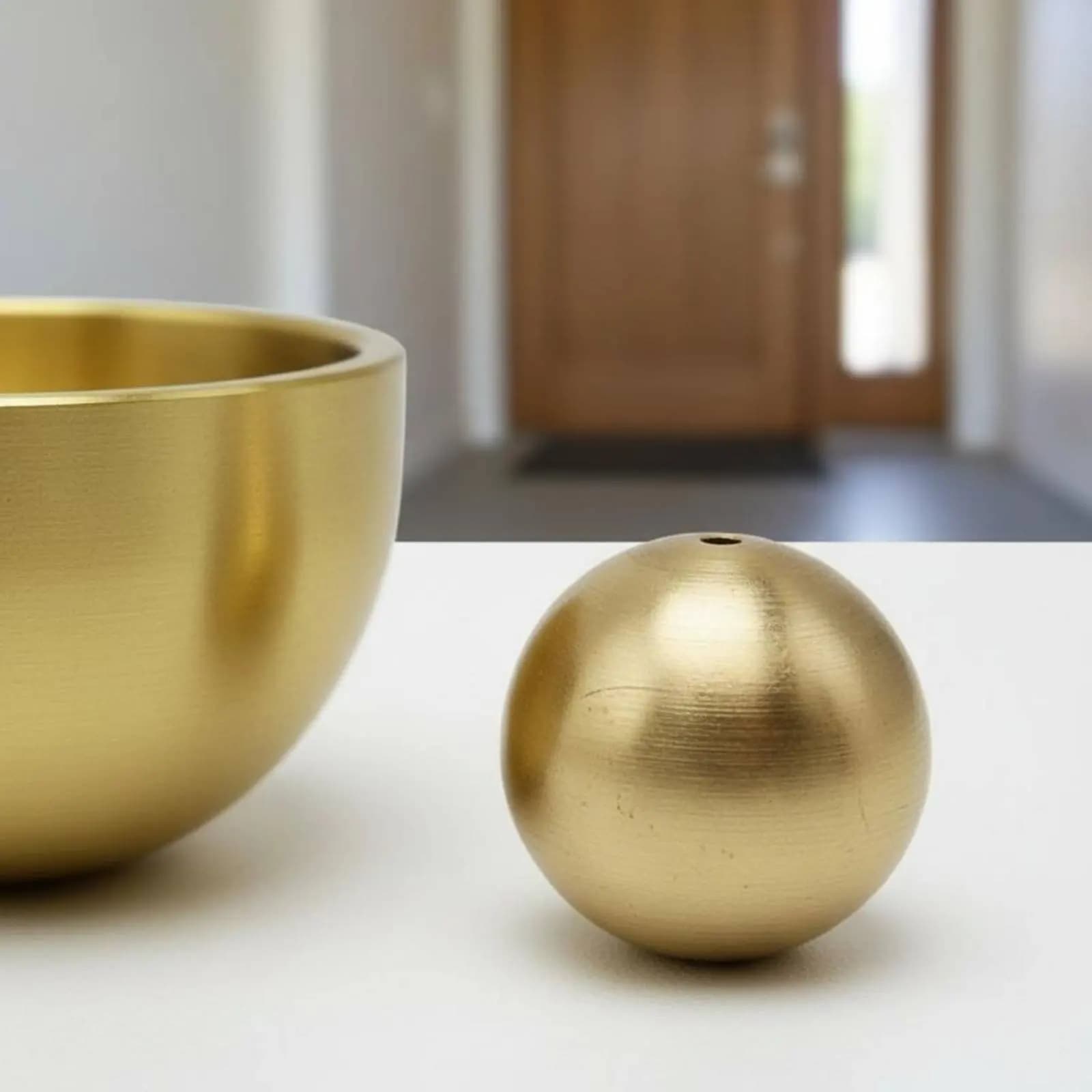 Japanese Design Door Tone Minimalist Design Brass Chime Japanese Design Wind Tone Pleasant Sound Brass Shopkeeper's Chime