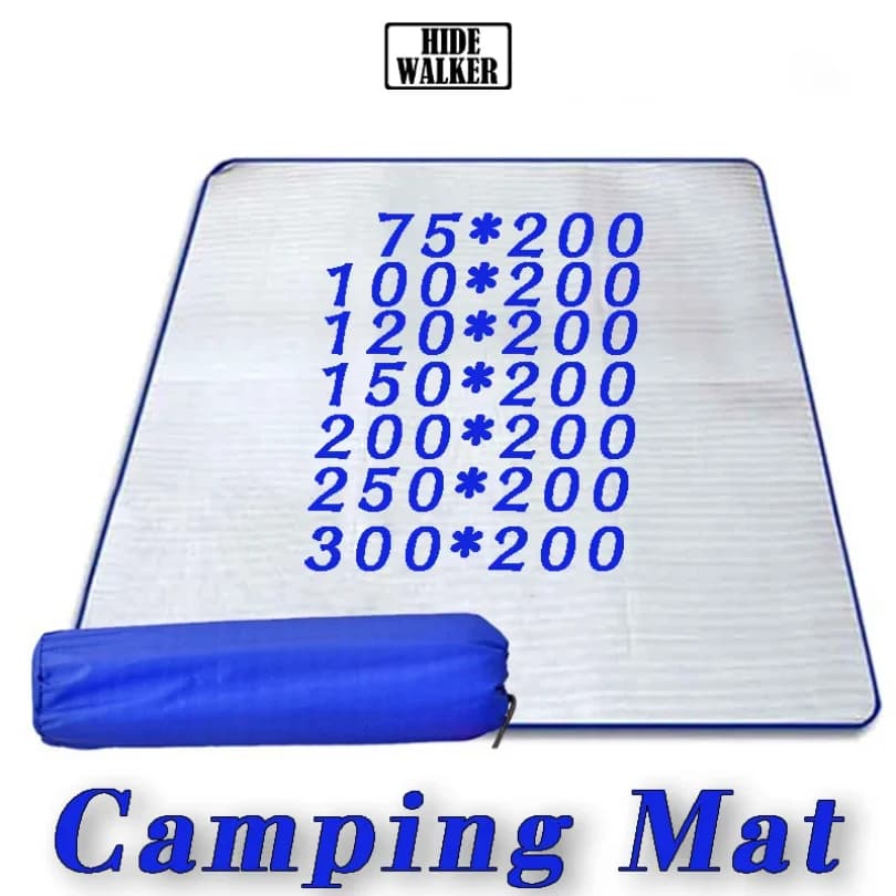 Tappetino Impermeabile in Alluminio per Campeggio, Telo Protettivo per Tenda, Tappetino Portatile per Picnic, Leggero Materassino da Escursionismo