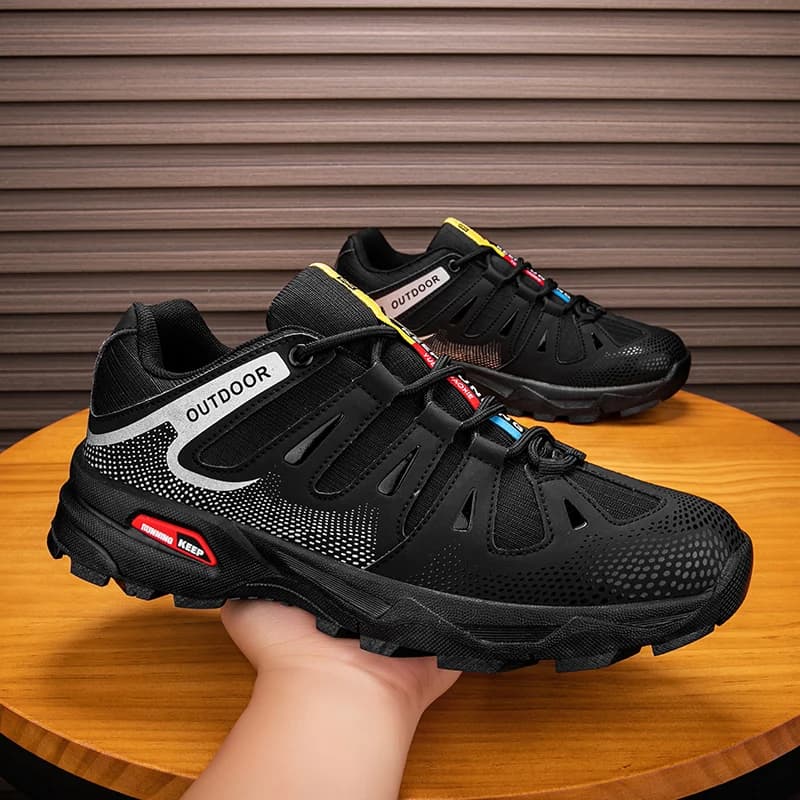 Summer men's and women's mesh casual boots, tactical boots, breathable training shoes, outdoor hiking shoes, sports combat boots
