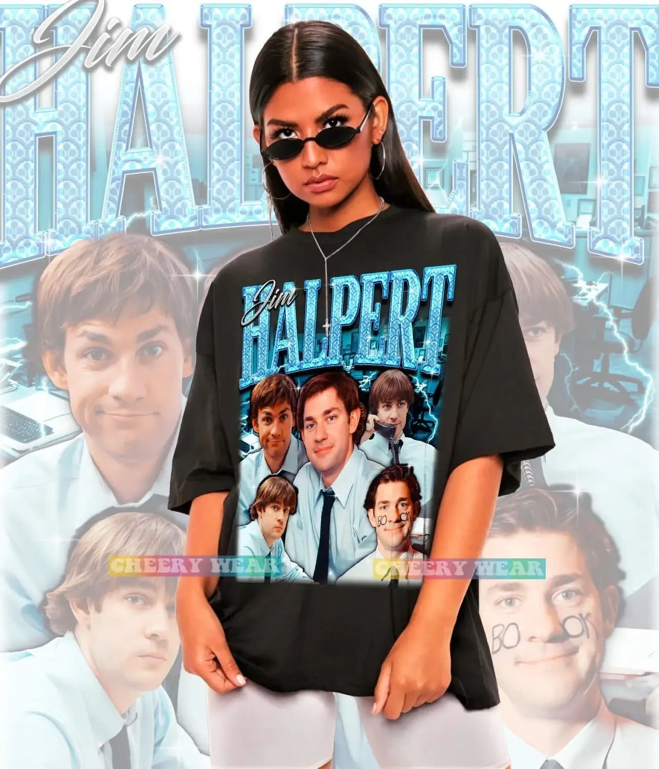 Maglietta Jim HalperT John Krasinski