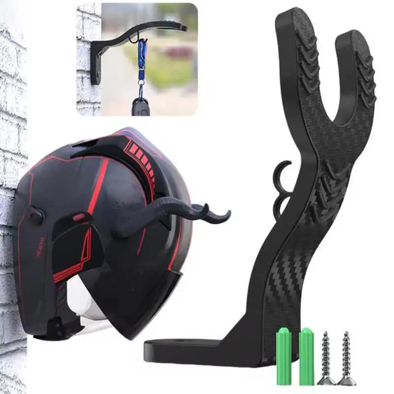 Motorcycle Helmet Hook Racks Multipurpose Hook Hanger Home Luggage Jacket Holders Kitchen Cabinet Shelf Wall Mount Hooks