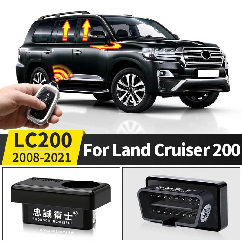 Per Toyota Land Cruiser 200 finestra automatica chiudi specchietto retrovisore porta di bloccaggio pieghevole accessori per la modifica del modulo dati OBD