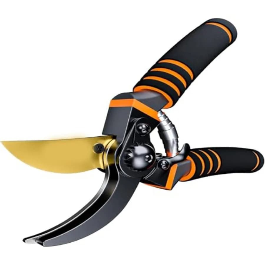 Gardening pruning shears, premium gardening pruning shears as sharp as a razor, heavy-duty gardening scissors — they can perfec