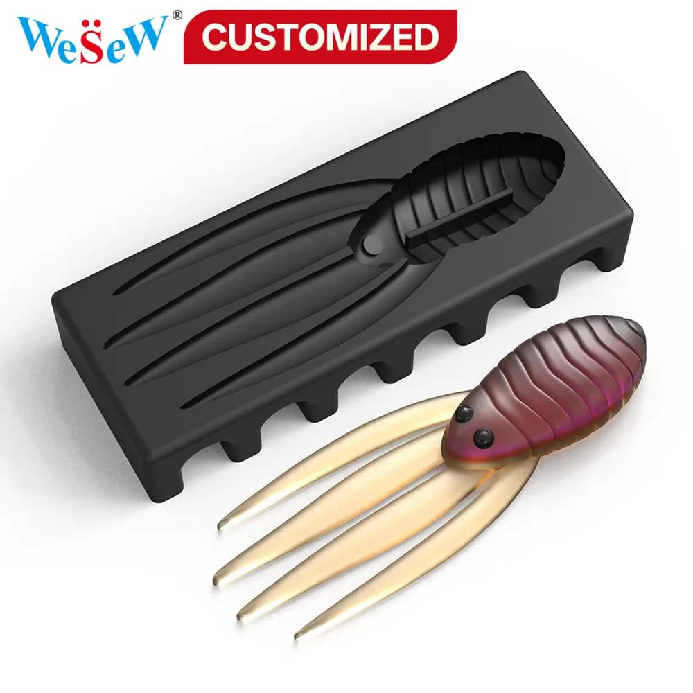 39/5000 Custom aluminum mold for spider fishing lures = Soft plastic OEM/ODM fishing lure molds for fishing. Aluminum material