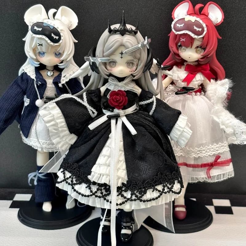 Meki Heart Of Creation Series 1/12 BJD Blind Box MJD Kawaii Desktop Model Ornament Surprise Action Figure Dolls Collectible Gift