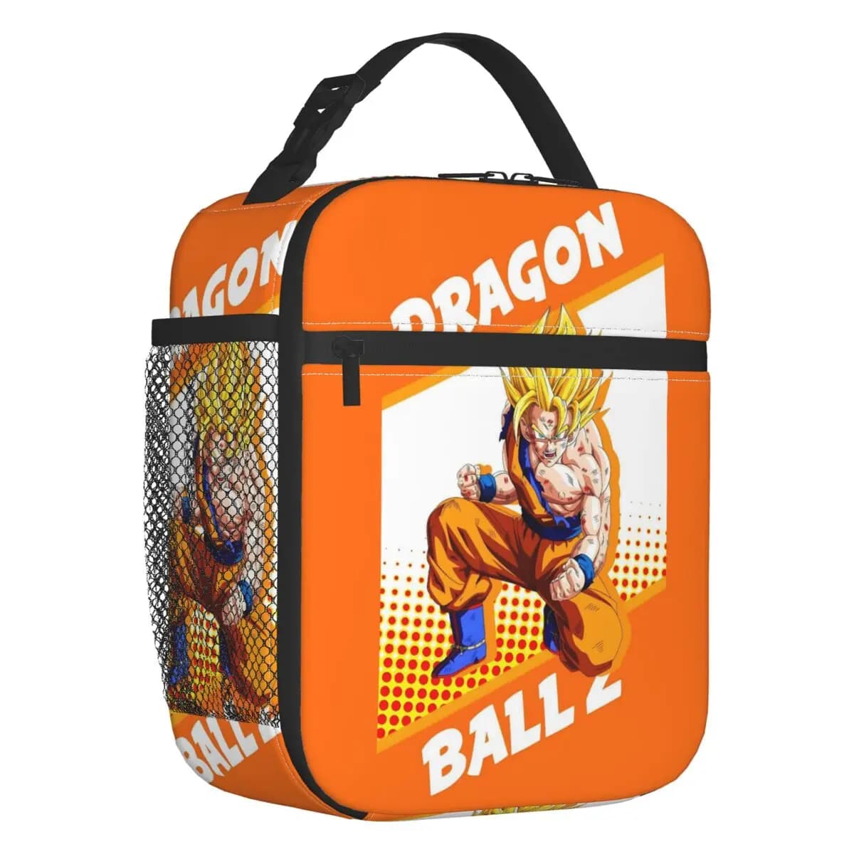 Borsa per il pranzo termica personalizzata DBZ Dragon Goku Manga Cartoon Contenitore per il pranzo portatile Contenitore per alimenti multifunzione per picnic