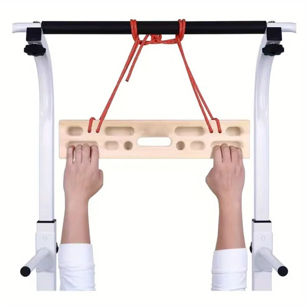 Nuovo Set da Arrampicata in Legno - Set per Allenamento delle Dita con Accessori per Corde