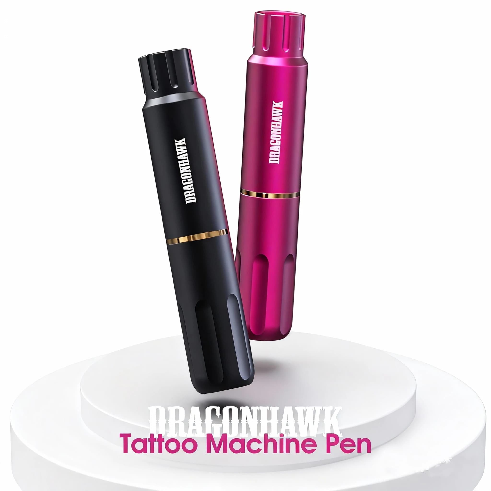 Dragonhawk Macchina per tatuaggi Penna 3.0mm Corsa Sopracciglia Labbra Cuoio capelluto Penna per trucco permanente portatile Tatuaggio Strumenti per body art Forniture