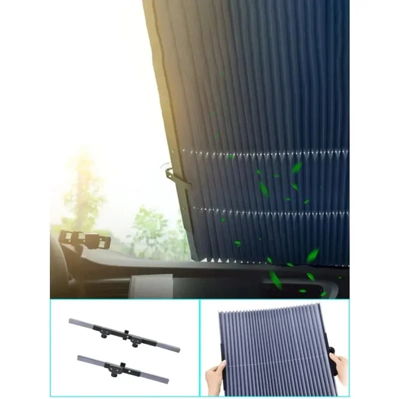 Parasole per auto parasole per auto parabrezza estivo retrattile parasole ombrello parasole protezione UV per auto accessori interni per auto