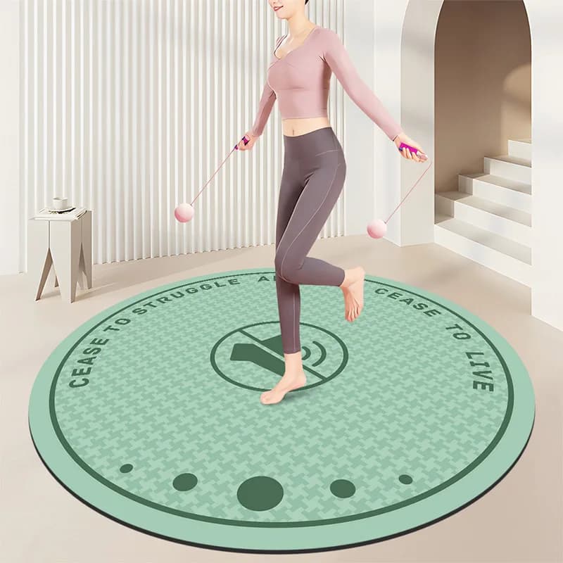 Gymnastic mat for yoga and pilates Fitness accessories Anti-slip mat cover for exercise