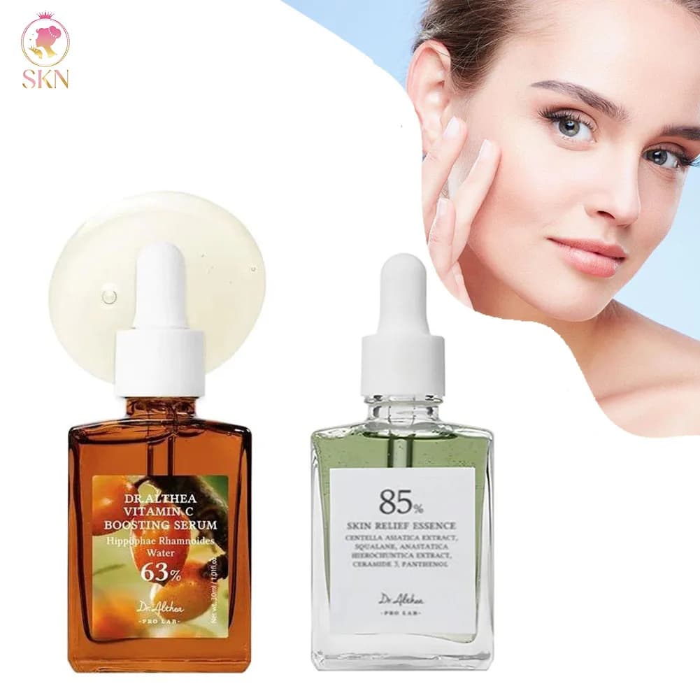 Dr.Althea Siero Viso alla Vitamin C e Centella Asiatica, Reduces Rughe, Rassoda la Pelle, Hydrata, Illumina e Nutre