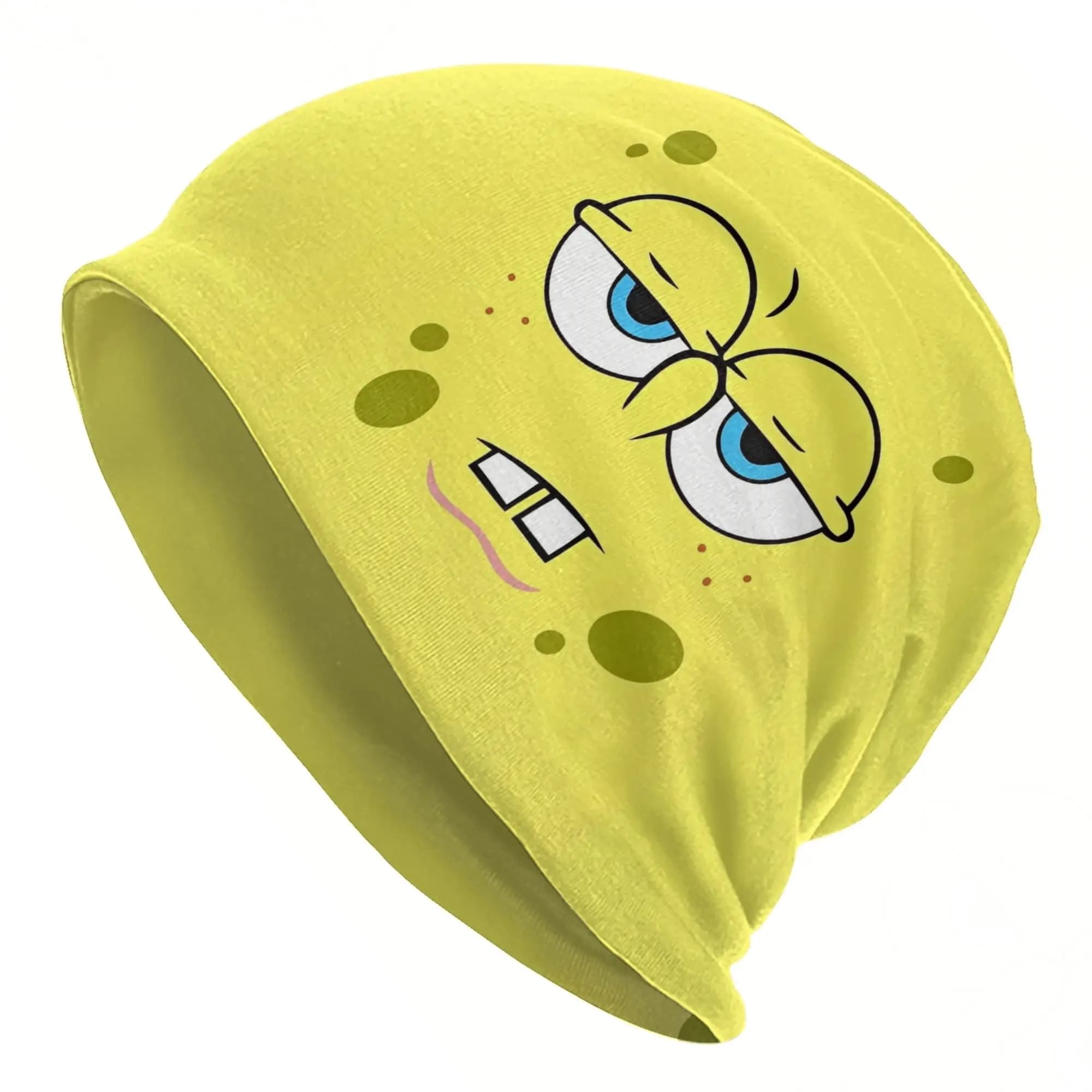 Spongebobed SquarePants Caps Cool Autumn Winter Street Skullies Beanies Hats Summer Warm Thermal Elastic Bonnet Knitted Hat