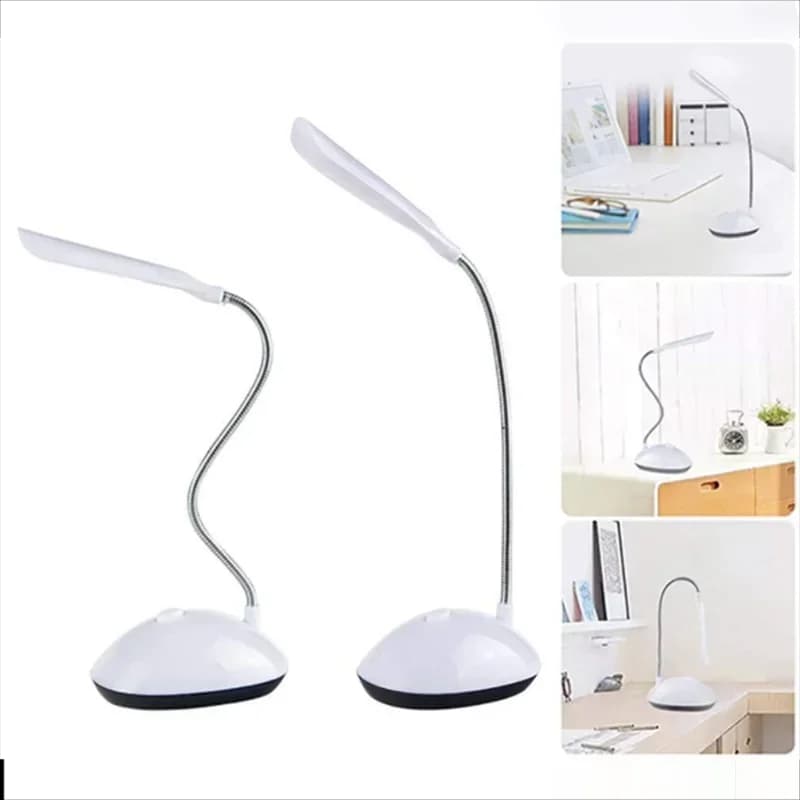 1Pc LED Folding Table Lamp AAA Reading Lamp Battery Powered Eye Protection Night Lamp Bedroom Bedside Table Lighting Desk Lamp