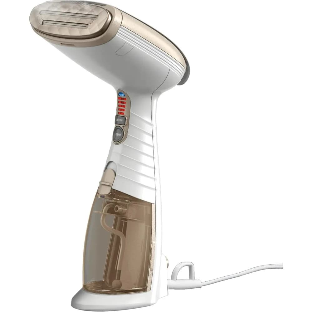 Conair Piroscafo per indumenti portatile per vestiti, Turbo ExtremeSteam 1875W Piroscafo per tessuti Design portatile Forte penetrazione