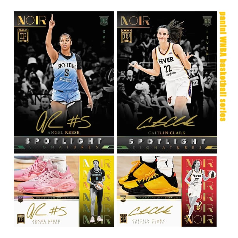 Panini WNBA Basketball Rookie Royalty Series: Carte da Collezione Fai-da-te Caitlin Clark e Angel Reese - Giocattoli e Regali