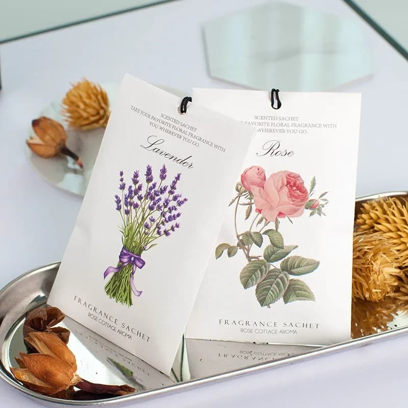 Aromatherapy bag in natural perfumed sachet to hang 1 pc for wardrobe perfume for refreshing car for the air supplies for the house
