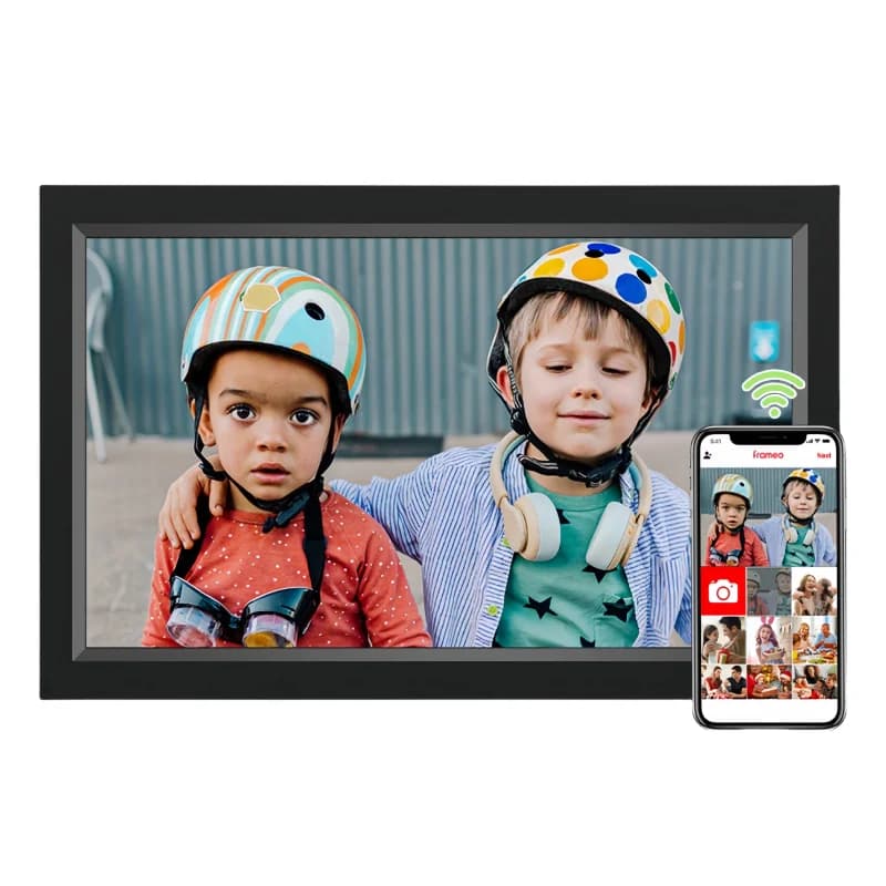 FrameO Cornice per foto digitale Smart WiFi da 15,6 pollici con touch screen LCD 1920x1080 IPS