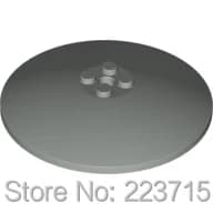 * Piatto 8x8*10 pezzi fai da te illumina il blocco di mattoni parte n.3961, compatibile con altre particelle assemblate