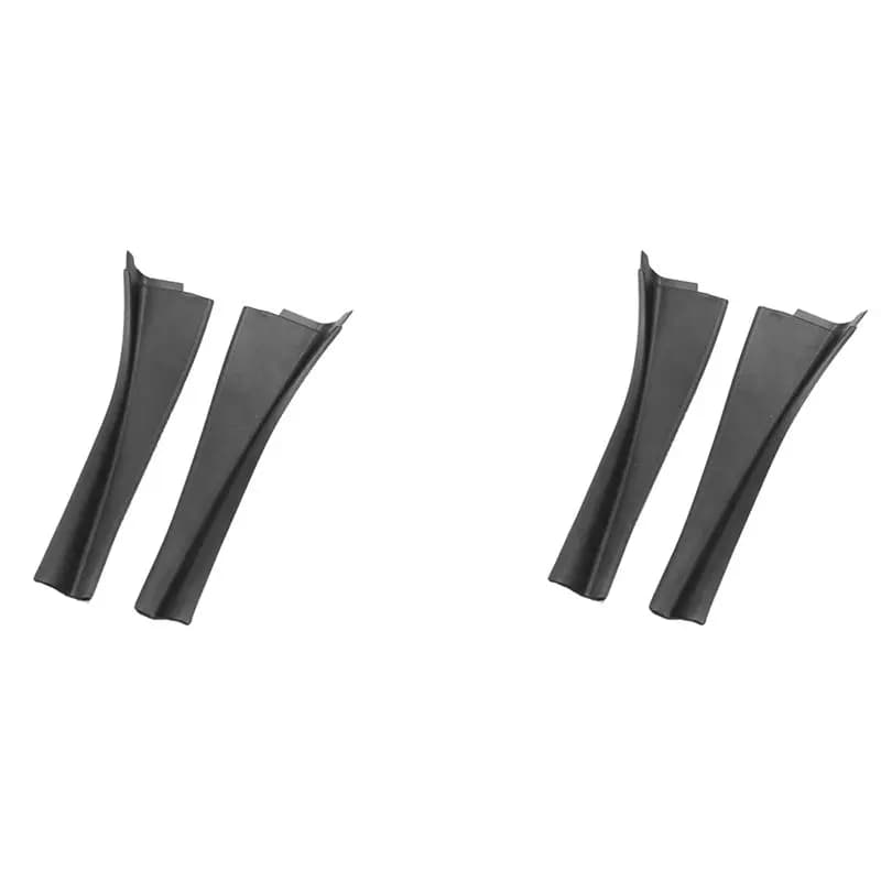 A04E-2X Copertura Laterale per Tergicristallo Anteriore Auto, Deflettore Acqua, Piastra di Copertura Sinistra e Destra Compatibile con Nissan Qashqai J10 2008-2015