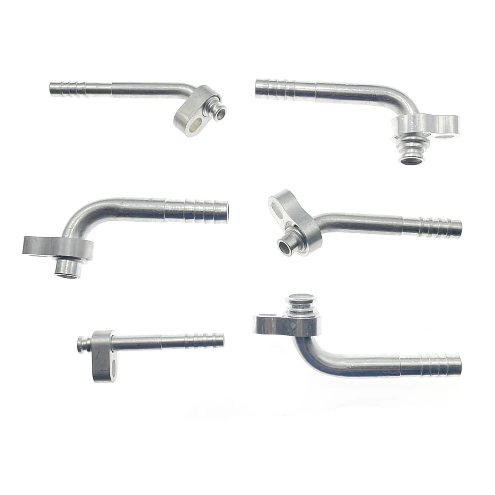 Air Conditioner Pipe Joint for Car, Air Cooling Joint, R134 Connector with Plate, Air Cooling Connector with Plate