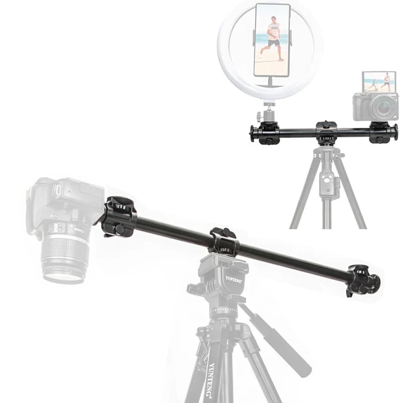 New support for single-foot support with extension pole with 1/4 inch screw holders for mobile phone cameras LED lamps tripod blogger live