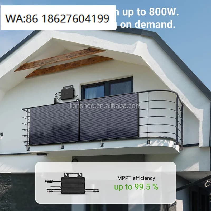 Microinverter Solare Smart Grid Tie da 800W con Comunicazione WiFi, Tracciamento MPPT, Impermeabile, Plug and Play - Disponibile in Magazzino UE