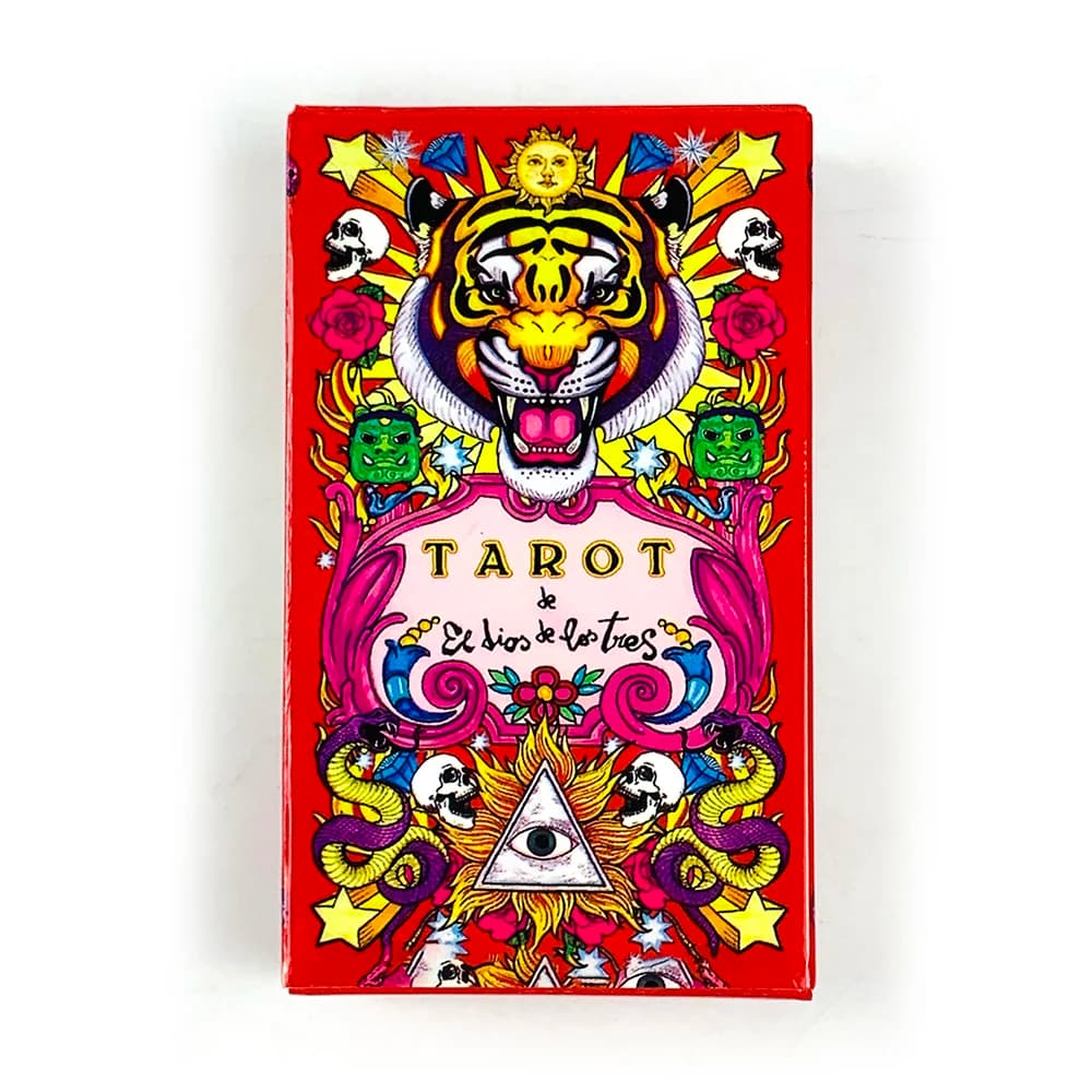 Nuove carte dei tarocchi di arrivo Mazzo di tigre in stile tradizionale cinese Oracle Visioni inglesi Divinazione Edizione Borad Giochi di gioco