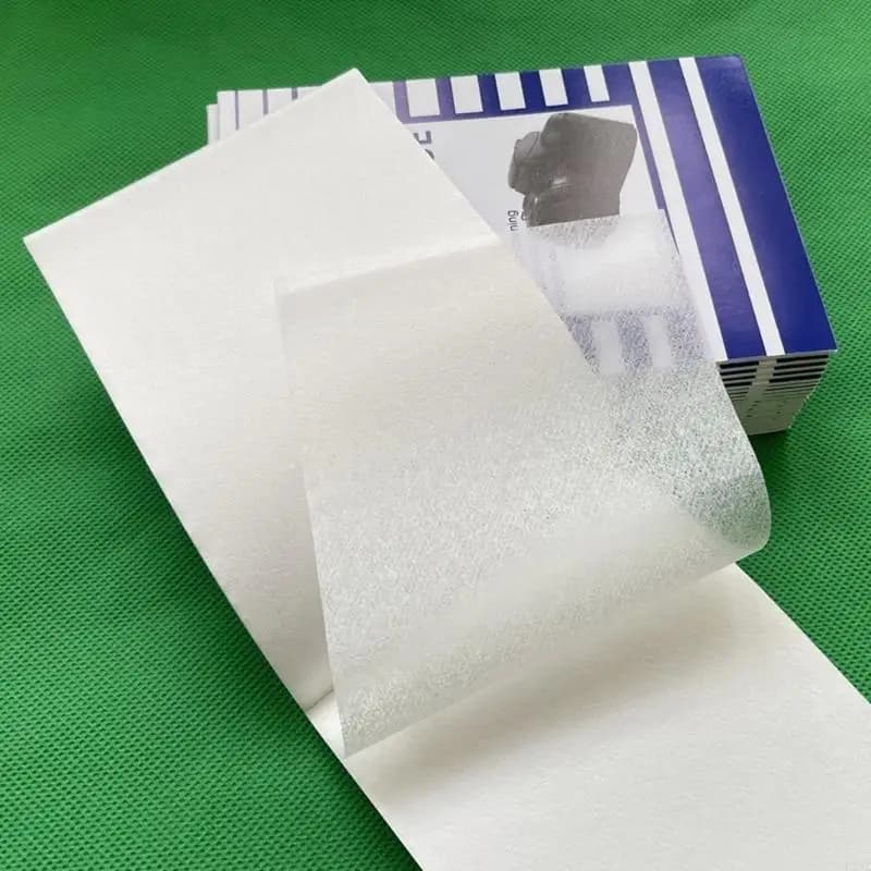 5 pz Salviette Per Pulizia Delle Lenti Usa E Getta Microscopio Della Fotocamera Carta Pulizia Pulire Microscopio