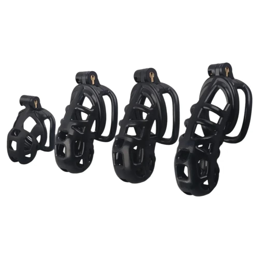 Men's Castity Lock Chaste Vessel Penis Ring Light PVC Black Snap Ring Multi-format sand SM Sexual toys BDSM Pink Valentine's Day Bds