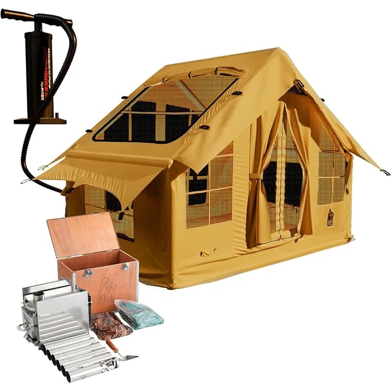 Tenda da Campeggio Gonfiabile 4 Stagioni per Glamping e Campeggio all'Aperto