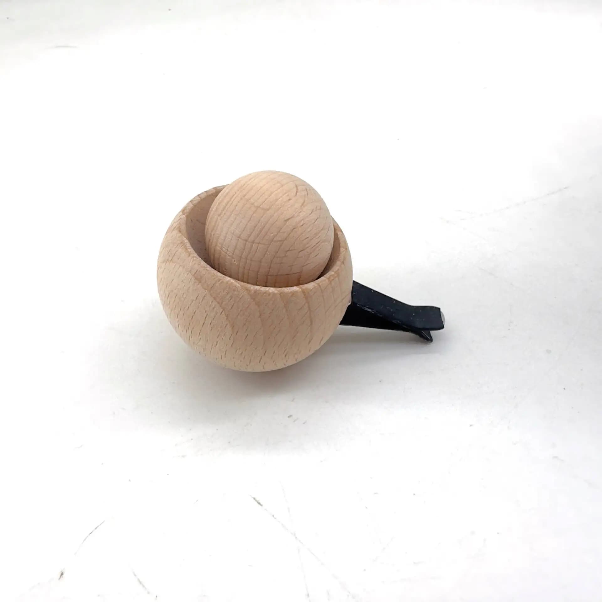 Set diffusore 2 in 1, sferico ricaricabile/non tossico fatto a mano, nessuna batteria richiesta, design elegante con manico nero, riempimento superiore