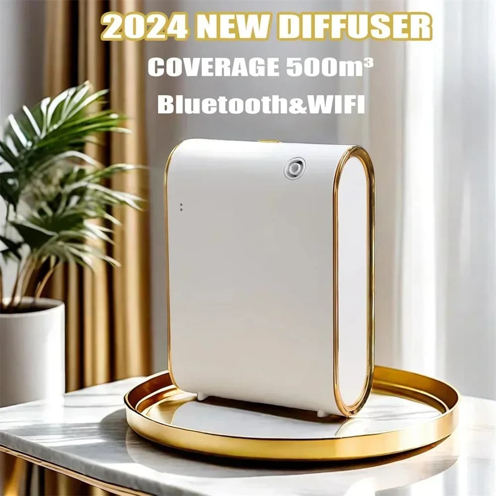 Diffusore di profumo Macchina intelligente Diffusore di aromi intelligente Deodoranti per ambienti senza acqua per la fragranza della stanza della macchina del profumo dell'hotel domestico