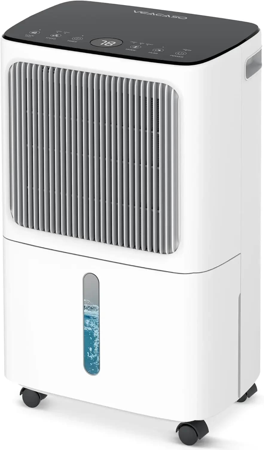 34 Pint/D, 2500 Sq.Ft Dehumidifier for Basement with Drain Hose | Dehumidifiers for Home, Bathroom, Bedroom - 3 Modes, 24H