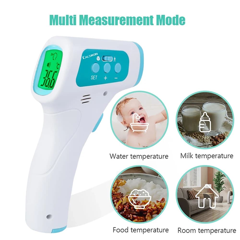 Digital thermometer for the front ear contactless Thermometer for the body of the child LCD infrared fever for adults IR readings for the health of the house