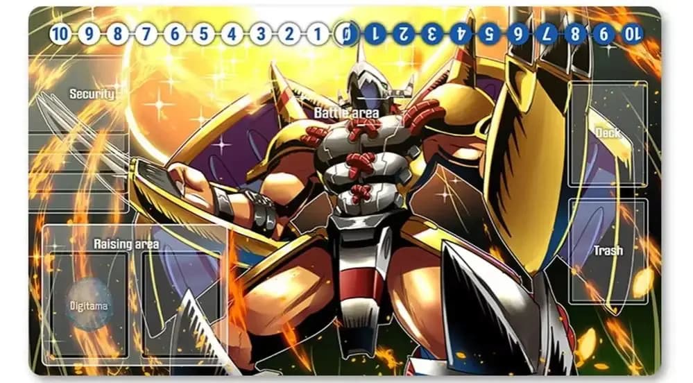 Gioco da tavolo Digimon Playmat Dimensioni 60X35 cm Tappetini da gioco compatibili per DTCG - 1961459