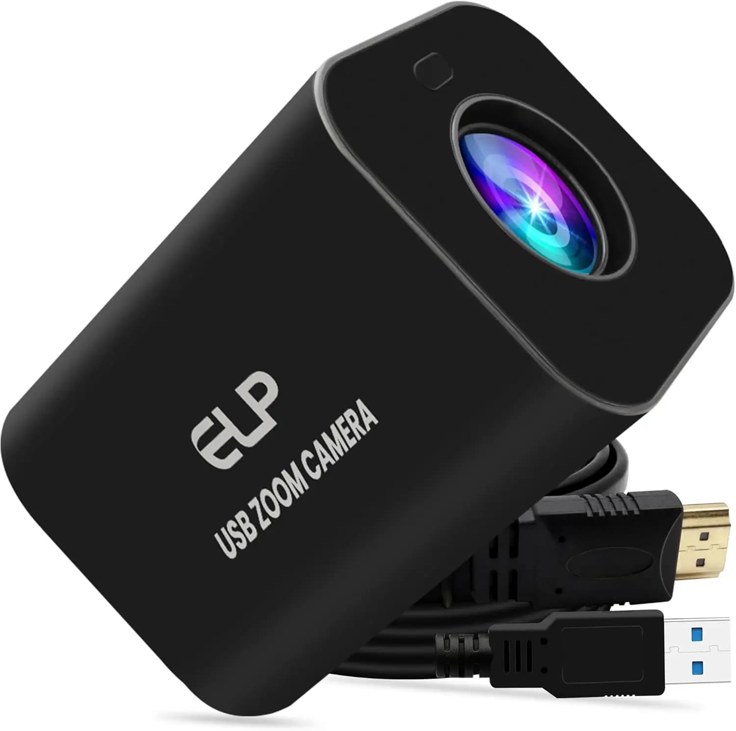 4K 30fps USB Webcam with 12X Optical Zoom, 1080P 60fps HDMI Output, Autofocus & Manual Focus, H.265/H.264 High-Speed Video, for Church Live Streaming and Video Conferencing