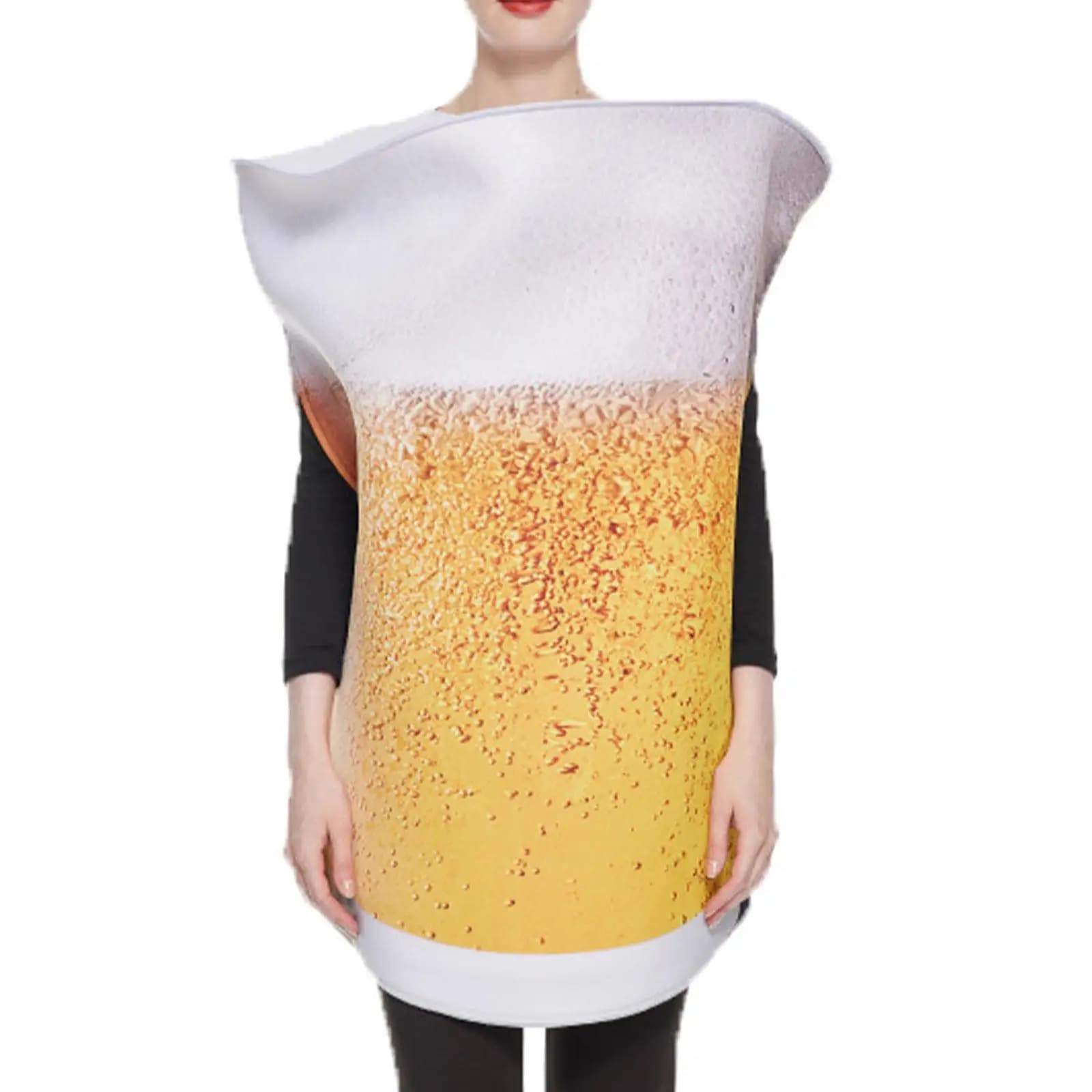 Costume da tazza da birra Costume da bevanda divertente per feste di carnevale di spettacoli teatrali