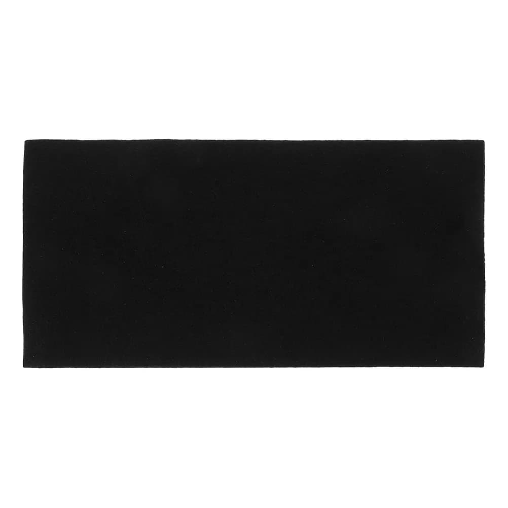 Tappetino Ignifugo Nero per Bruciatore d'Incenso, Resistente al Calore, Antiscivolo, Isolante per Casa, Yoga, Spa, Ufficio
