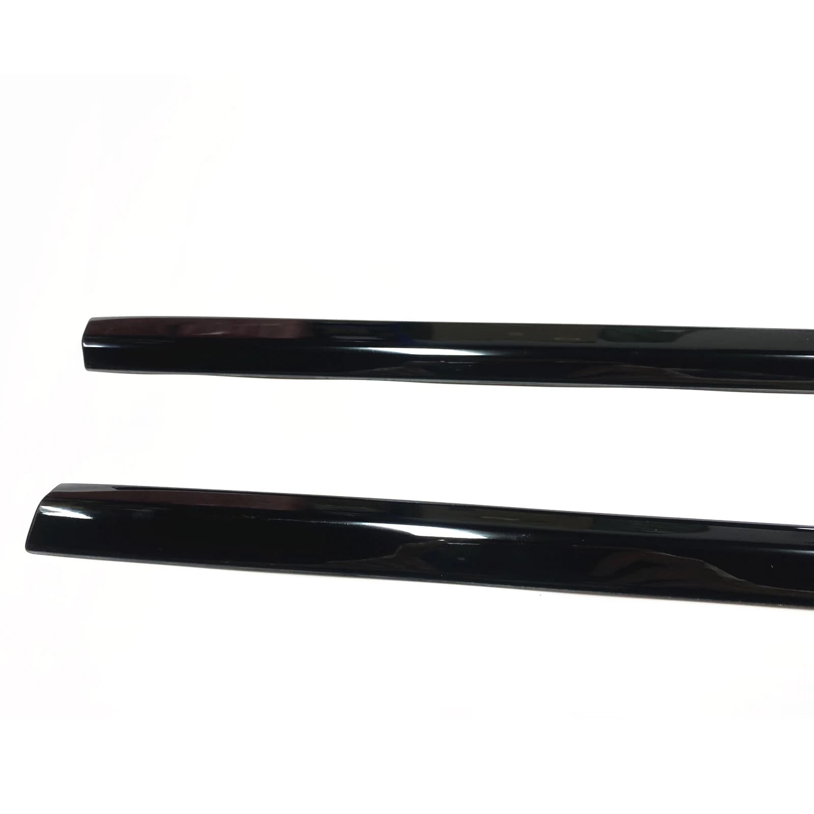 For Cadillac CT6 2016-2022 10pcs Exterior Window Trim Weatherstrips Gloss Black Seal Strip Cover Molding Frame Styling Sticker