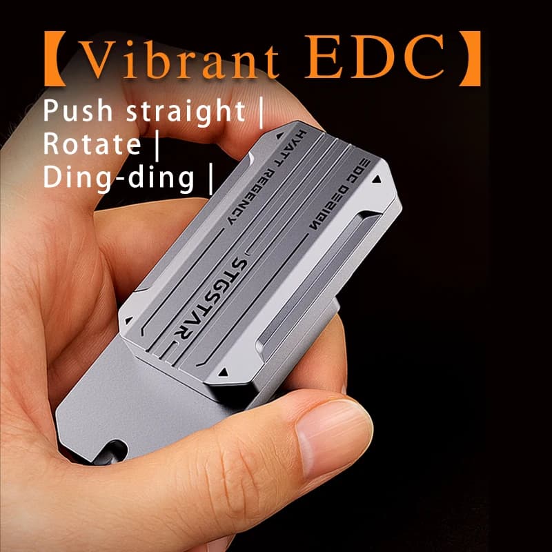 Fidget Toy Giocattoli antistress per adulti EDC Spinner Push Slider Pocket Giocattoli sensoriali per l'ansia ADHD Focus Cool Office edc toy