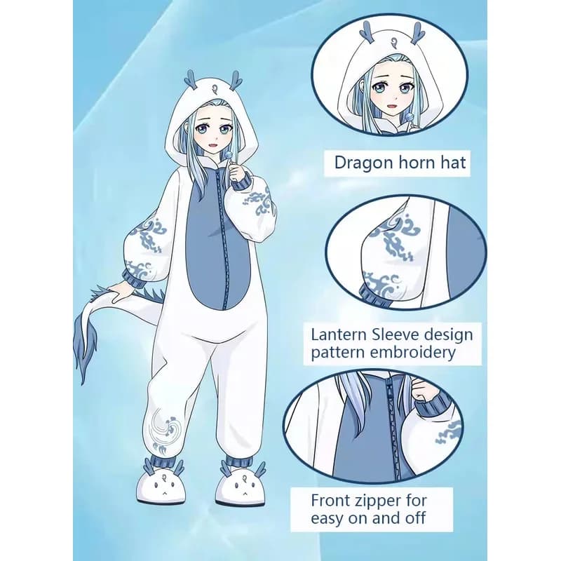 qq34Anime Kurama Pigiama volpe a nove code Costume cosplay Uomini adulti Donne Tute Estate Inverno Flanella Ricamo Casa Sleepwe