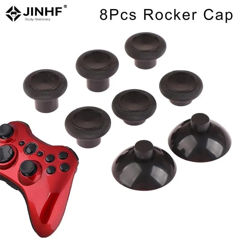 8pcs 3D Rocker Joystick Caps per XBOX One Series S/X ONE Controller Analog Thumb Sticks fungo Head Cap Grip Cover sostituzione
